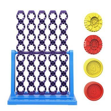 Настольная интерактивная игра Ummi 22048 Line Up Spin 4 Blue