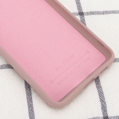 Чехол Silicone Cover Full without Logo (A) для Huawei P40 Lite E / Y7p (2020) Розовый / Pink Sand