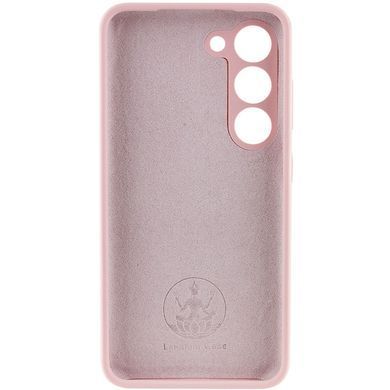 Чохол Silicone Cover Lakshmi Full Camera (AAA) для Samsung Galaxy S22 Рожевий / Pink Sand