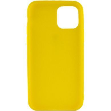 Силиконовый чехол Candy для Apple iPhone 11 Pro Max (6.5") Желтый