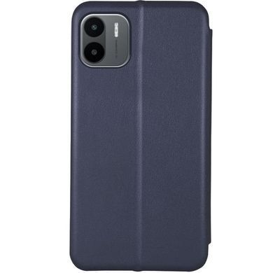 Кожаный чехол-книжка Classy для Xiaomi Redmi A1 / A2 Темно-синий