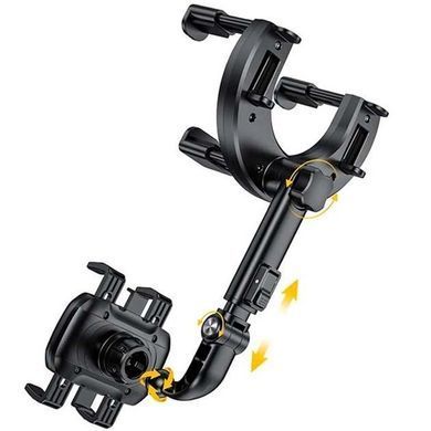 Автодержатель на зеркало заднего вида Borofone BH87 Windriver Black