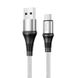 Дата кабель Hoco X50 "Excellent" USB to MicroUSB (1m) Серый фото 1