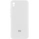Чохол Silicone Cover Lakshmi Full Camera (AAA) with Logo для Xiaomi Redmi 9A Білий / White