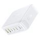 СЗУ Baseus EnerFill FH21 PD120W+QC3.0 6in1 (2USB-A/4C) (E0120T) Moon White фото 3