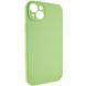 Чехол Silk Full Camera Protective (AA) NO LOGO для Apple iPhone 13 (6.1") Мятный / Mint фото 2