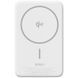 Портативний ЗП Power Bank WIWU Wi-P031 Magnetic з БЗП Qi2 30W 10000 mAh White фото 1