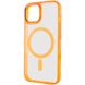 Чехол TPU Iris with MagSafe для Apple iPhone 13 (6.1") Оранжевый фото 3