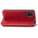 Кожаный чехол книжка GETMAN Cubic (PU) для Xiaomi Mi 10 Lite Красный фото 2