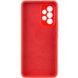 Чехол Silicone Cover Lakshmi Full Camera (AAA) для Samsung Galaxy A73 5G Красный / Red фото 4