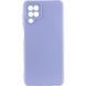 Чехол Silicone Cover Ummi Lakshmi Full Camera (AA) для Samsung Galaxy A12 Сиреневый / Dasheen