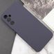 Чехол Silicone Cover Lakshmi Full Camera (AAA) для Samsung Galaxy A24 4G Серый / Dark Gray фото 5