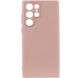 Чехол Silicone Cover Lakshmi Full Camera (A) для Samsung Galaxy S22 Ultra Розовый / Pink Sand фото 2