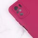 Чехол Silicone Cover Full Camera without Logo (A) для Xiaomi Redmi Note 10 / Note 10s Бордовый / Marsala фото 4