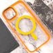 Чехол TPU Iris with MagSafe для Apple iPhone 13 (6.1") Оранжевый фото 5