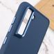 TPU чохол Bonbon Metal Style для Samsung Galaxy S23 Синій / Cosmos blue фото 5