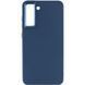 TPU чохол Bonbon Metal Style для Samsung Galaxy S23 Синій / Cosmos blue фото 2