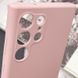 Чехол Silicone Cover Lakshmi Full Camera (AAA) with Logo для Samsung Galaxy S24 Ultra Розовый / Pink Sand фото 5