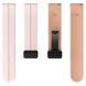 Силиконовый ремешок Classy для Smart Watch 20mm Pink / Beige фото 3