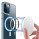 Чехол TPU Space Case with Magnetic Fit для Apple iPhone 15 Pro Max (6.7") Прозрачный фото 2