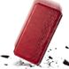 Кожаный чехол книжка GETMAN Cubic (PU) для Xiaomi Mi 10 Lite Красный фото 6