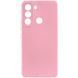 Чехол Silicone Cover Lakshmi Full Camera (AAA) для TECNO Pop 5 LTE Розовый / Light pink