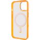 Чехол TPU Iris with MagSafe для Apple iPhone 13 (6.1") Оранжевый фото 4