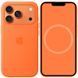 Чохол Silicone case (AAA) with Magsafe and Animation для Apple iPhone 17 Pro Max (6.9") Orange