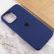 Уценка Чехол Silicone Case Full Protective (AA) для Apple iPhone 15 Plus (6.7") Дефект упаковки / Синий / Deep Navy фото 5
