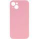 Чехол Silk Full Camera Protective (AA) NO LOGO для Apple iPhone 15 Plus (6.7") Розовый / Light pink