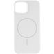 Чохол Silk Full Protective (AA) NO LOGO with Magnetic Fit для Apple iPhone 12 Pro / 12 (6.1") Білий / White фото 2
