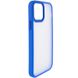 TPU+PC чехол Metal Buttons для Apple iPhone 13 (6.1") Голубой фото 2