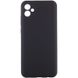 Чехол Silicone Cover Lakshmi Full Camera (AAA) для Samsung Galaxy A04e Черный / Black фото 1