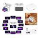 Беспроводные TWS наушники Hoco EW72 Lite Soar with Touch Screen White фото 8