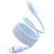 Дата кабель Baseus PicoGo Magnetic Liquid Silicone Type-C to Type-C 240W (1m) (P10376800) Galaxy Blue фото 2