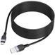 Дата кабель Hoco X109 Energy silicone USB to MicroUSB (3m) Black фото 3