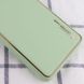 Кожаный чехол Xshield для Xiaomi Mi 11 Lite Зеленый / Pistachio фото 2