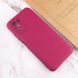 Чехол Silicone Cover Full Camera without Logo (A) для Xiaomi Redmi Note 10 / Note 10s Бордовый / Marsala фото 5