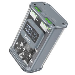 Уценка Портативное зарядное устройство Power Bank Hoco J105 Discovery Edition 22.5W 10000 mAh Вскрытая упаковка / Gray