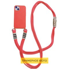 Чехол TPU two straps California для Apple iPhone 13 Pro Max (6.7") Красный