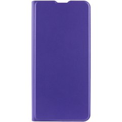Кожаный чехол книжка GETMAN Elegant (PU) для Xiaomi Redmi Note 8 Pro Фиолетовый