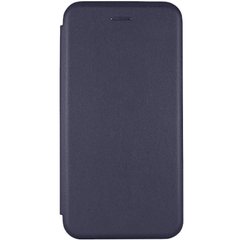 Кожаный чехол (книжка) Classy для Samsung Galaxy A10s Темно-синий