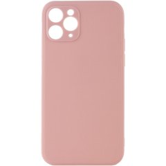 Силиконовый чехол Candy Full Camera для Apple iPhone 11 Pro Max (6.5") Розовый / Pink Sand