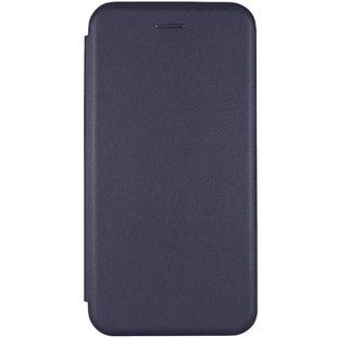 Шкіряний чохол-книжка Classy для Samsung Galaxy A51 Темно-синій