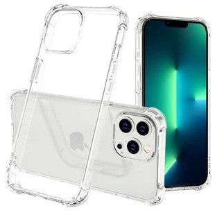 TPU чохол GETMAN Ease logo посилені кути для Apple iPhone 12 Pro Max (6.7") Безбарвний (прозорий)
