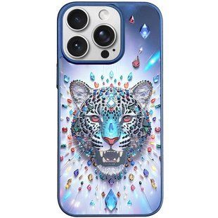 Чехол TPU+PC Crystal Hunt with MagSafe для Apple iPhone 16 Pro Max (6.9") Blue