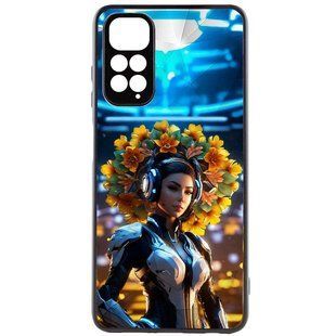 TPU+PC чехол Prisma Ladies для Xiaomi Redmi Note 11 (Global) / Note 11S Cyberpunk