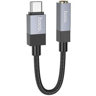Переходник Hoco UPA32C Type-C to 3.5mm Black