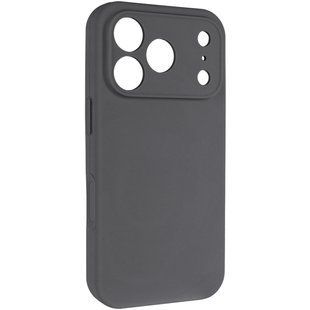 Чехол Silk Full Camera (AA) NO LOGO with Magnetic Fit для Apple iPhone 17 Pro Max / 18 Pro Max Серый / Dark Gray