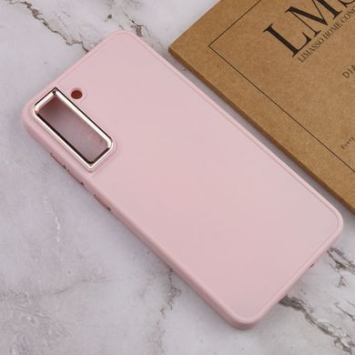 TPU чехол Bonbon Metal Style для Samsung Galaxy S23 Розовый / Light pink
